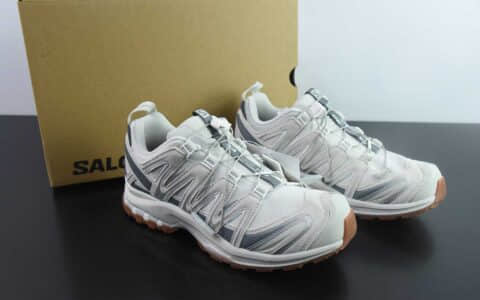 萨洛蒙 Salomon XA PRO 3D Suede 羽毛灰户外轻便机能鞋潮流越野机能户外休闲运动跑步鞋纯原版本 货号:472436