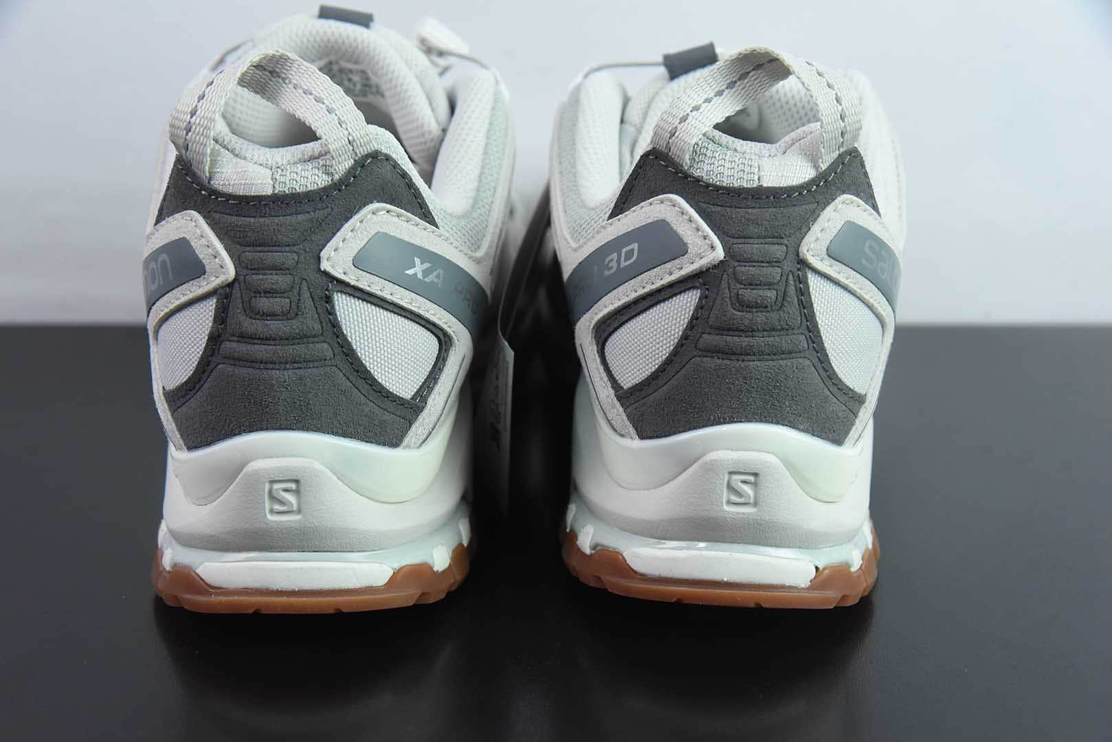 萨洛蒙 Salomon XA PRO 3D Suede 羽毛灰户外轻便机能鞋潮流越野机能户外休闲运动跑步鞋纯原版本 货号:472436